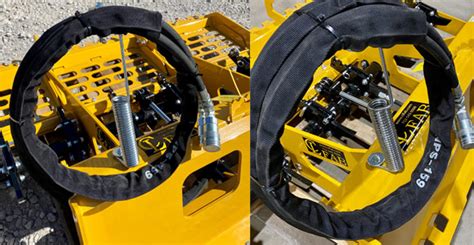 skid steer hydraulic hose saver|skid steer attachment hydraulic hose.